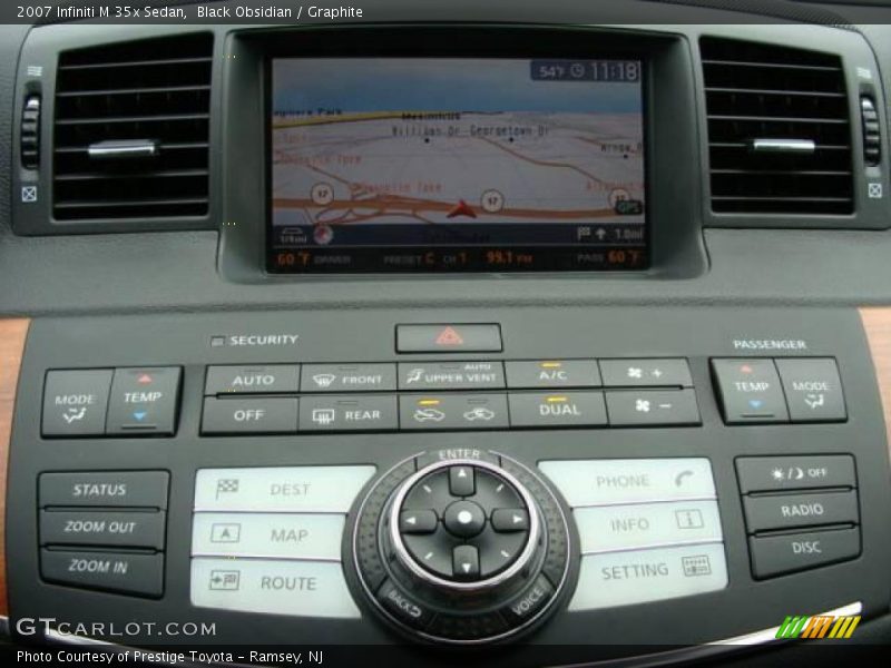 Black Obsidian / Graphite 2007 Infiniti M 35x Sedan