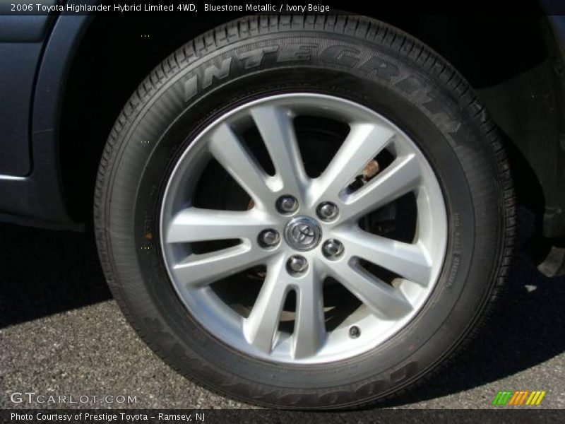 Bluestone Metallic / Ivory Beige 2006 Toyota Highlander Hybrid Limited 4WD
