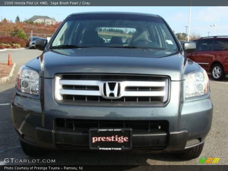 Sage Brush Pearl / Gray 2006 Honda Pilot LX 4WD