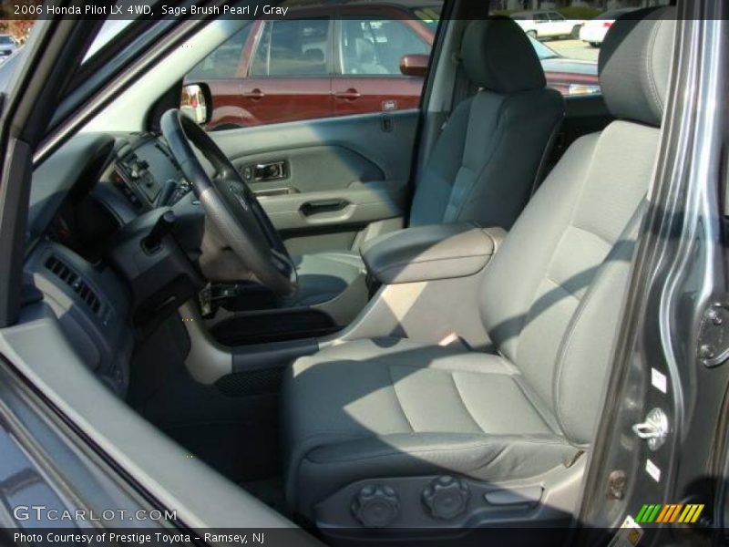 Sage Brush Pearl / Gray 2006 Honda Pilot LX 4WD