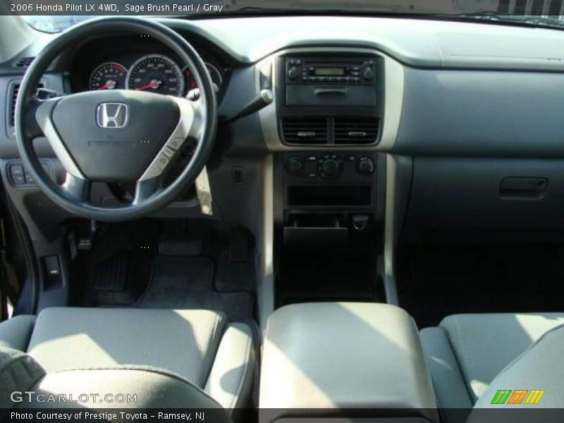 Sage Brush Pearl / Gray 2006 Honda Pilot LX 4WD