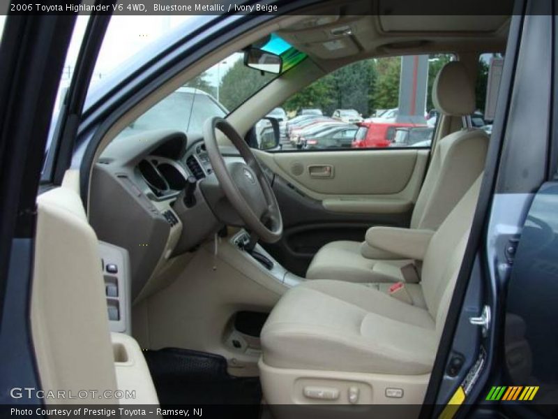 Bluestone Metallic / Ivory Beige 2006 Toyota Highlander V6 4WD