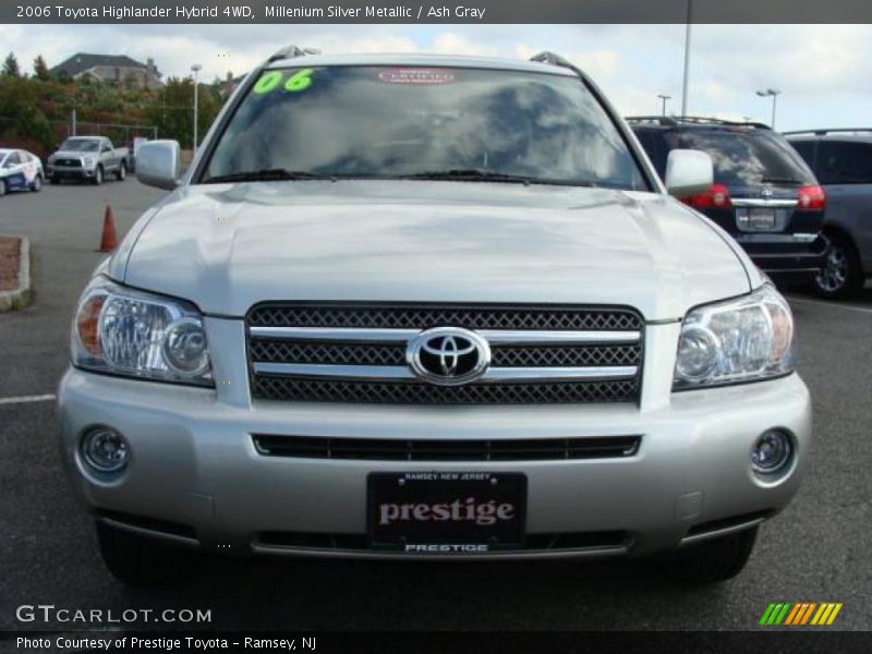 Millenium Silver Metallic / Ash Gray 2006 Toyota Highlander Hybrid 4WD