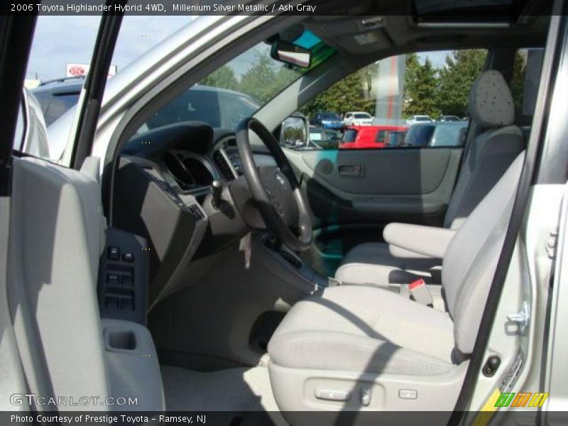 Millenium Silver Metallic / Ash Gray 2006 Toyota Highlander Hybrid 4WD