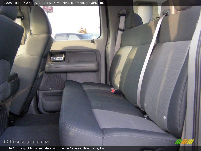Silver Metallic / Medium/Dark Flint 2008 Ford F150 XLT SuperCrew