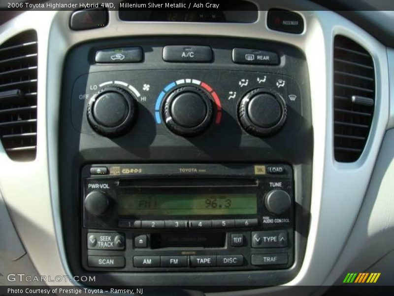 Millenium Silver Metallic / Ash Gray 2006 Toyota Highlander Hybrid 4WD