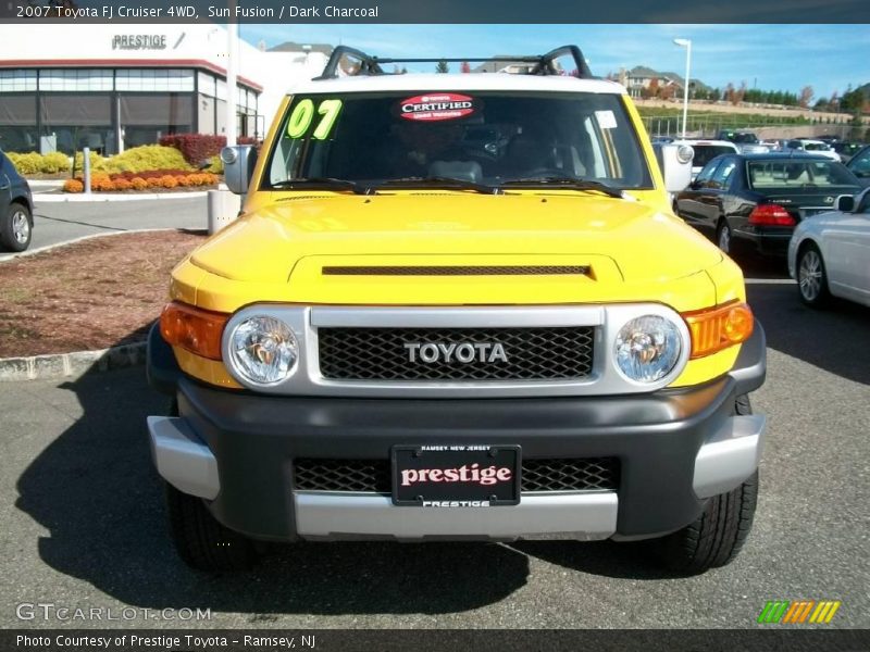Sun Fusion / Dark Charcoal 2007 Toyota FJ Cruiser 4WD