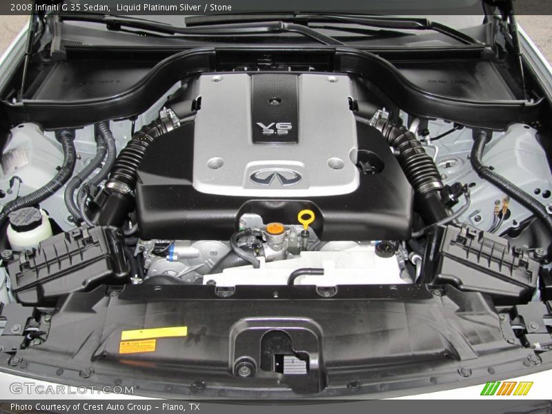 Liquid Platinum Silver / Stone 2008 Infiniti G 35 Sedan