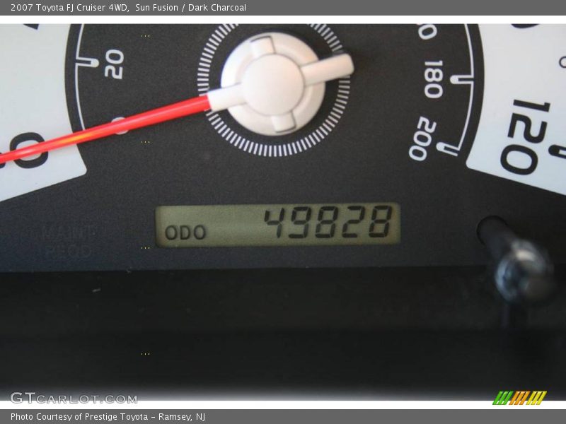 Sun Fusion / Dark Charcoal 2007 Toyota FJ Cruiser 4WD