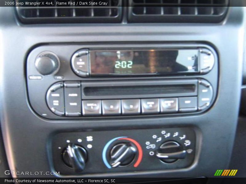 Flame Red / Dark Slate Gray 2006 Jeep Wrangler X 4x4
