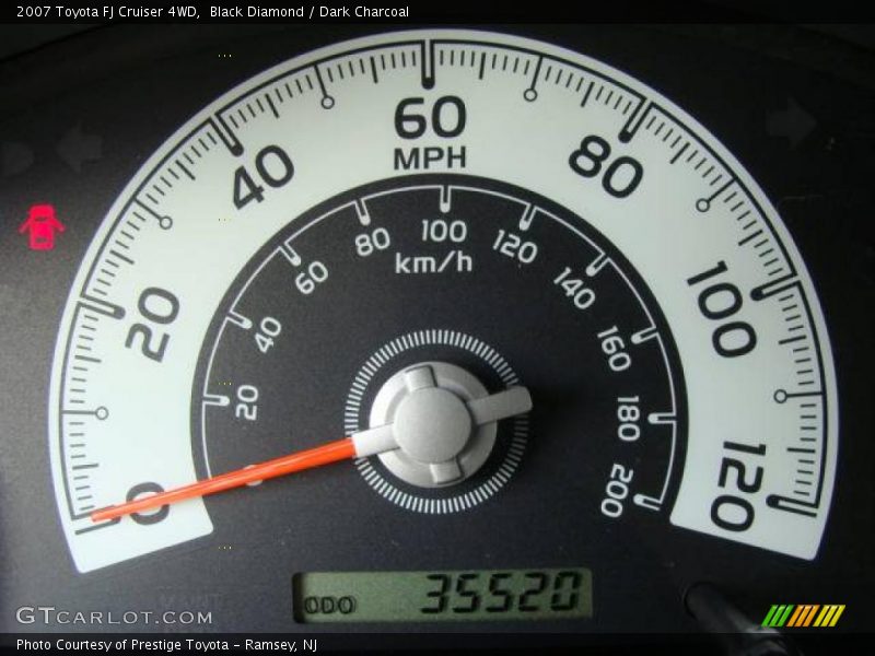 Black Diamond / Dark Charcoal 2007 Toyota FJ Cruiser 4WD