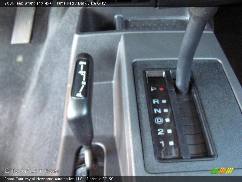 Flame Red / Dark Slate Gray 2006 Jeep Wrangler X 4x4