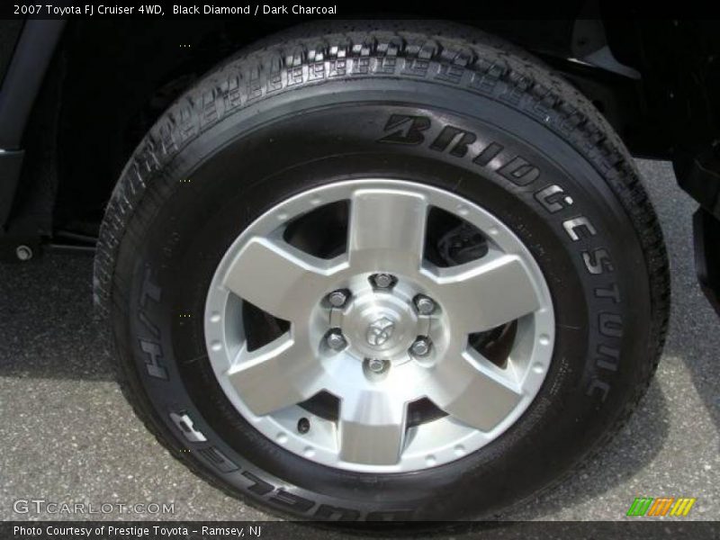 Black Diamond / Dark Charcoal 2007 Toyota FJ Cruiser 4WD