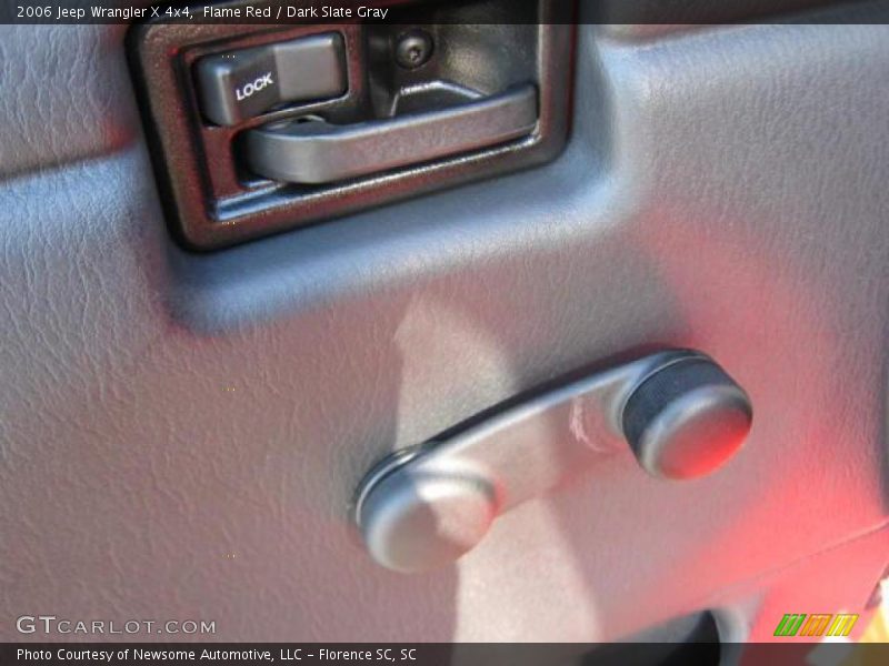 Flame Red / Dark Slate Gray 2006 Jeep Wrangler X 4x4