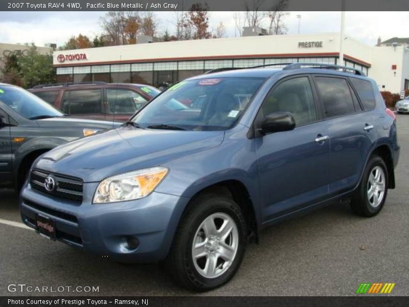 Pacific Blue Metallic / Ash Gray 2007 Toyota RAV4 4WD