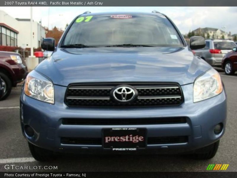 Pacific Blue Metallic / Ash Gray 2007 Toyota RAV4 4WD
