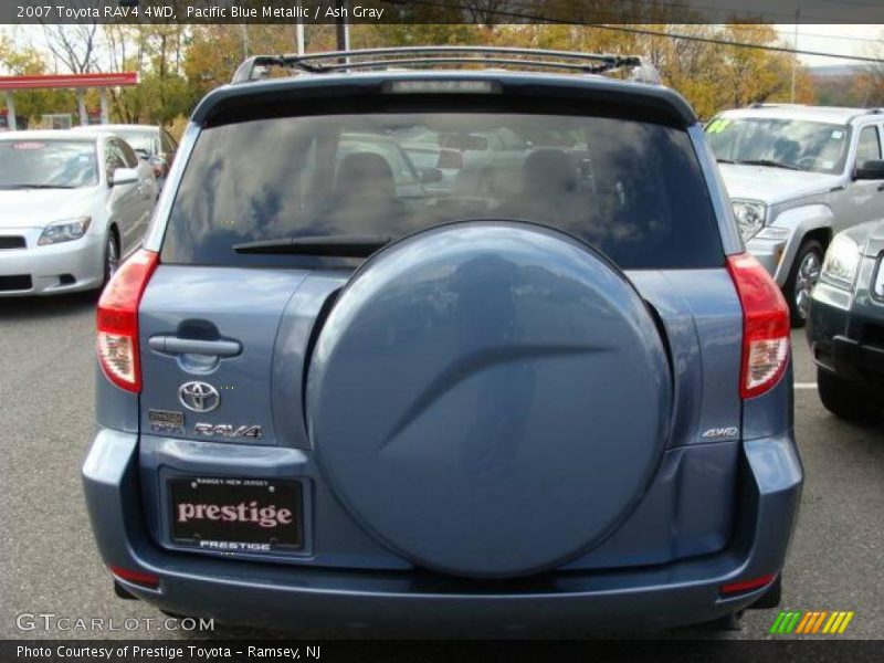 Pacific Blue Metallic / Ash Gray 2007 Toyota RAV4 4WD