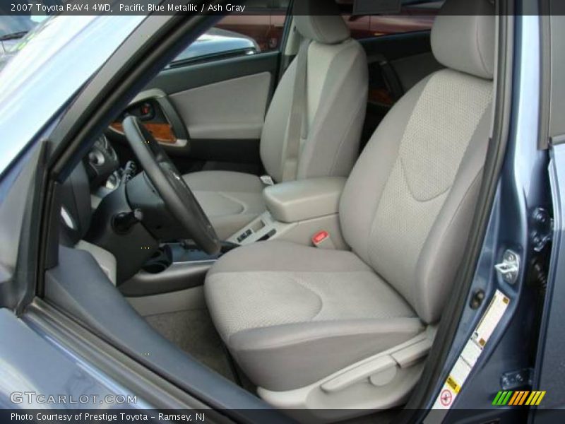 Pacific Blue Metallic / Ash Gray 2007 Toyota RAV4 4WD
