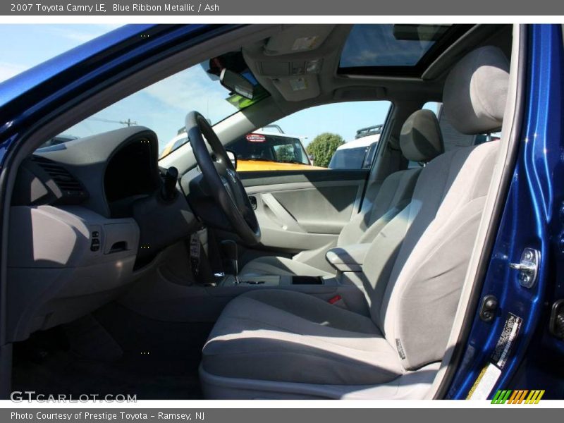 Blue Ribbon Metallic / Ash 2007 Toyota Camry LE