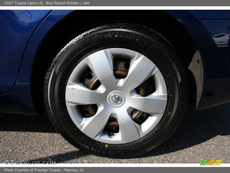 Blue Ribbon Metallic / Ash 2007 Toyota Camry LE