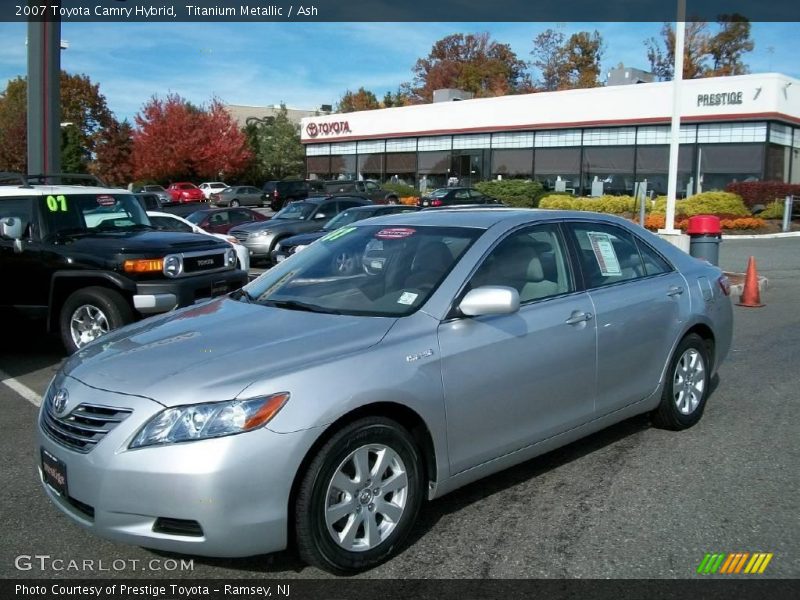Titanium Metallic / Ash 2007 Toyota Camry Hybrid