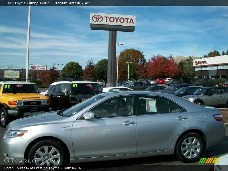 Titanium Metallic / Ash 2007 Toyota Camry Hybrid