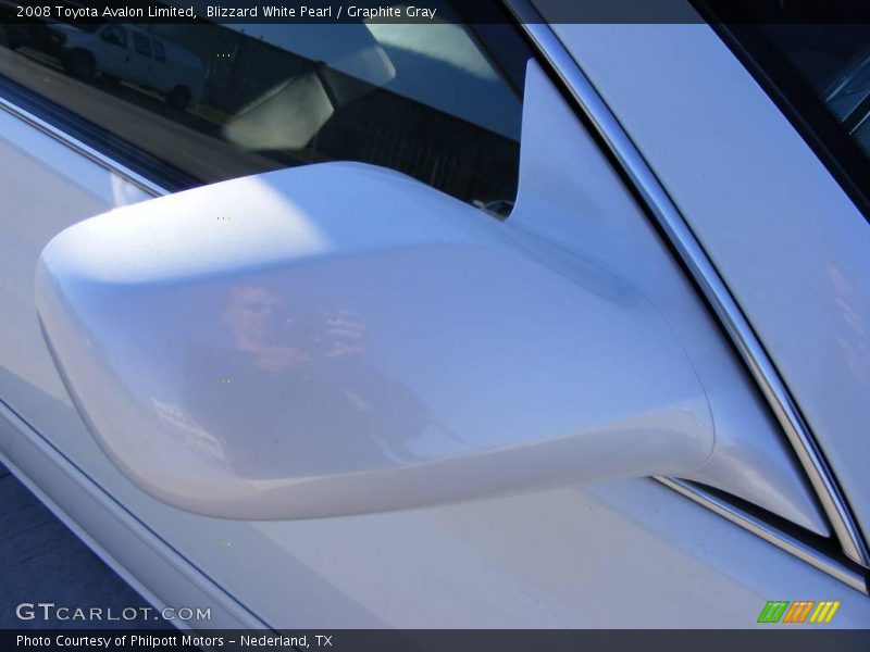 Blizzard White Pearl / Graphite Gray 2008 Toyota Avalon Limited