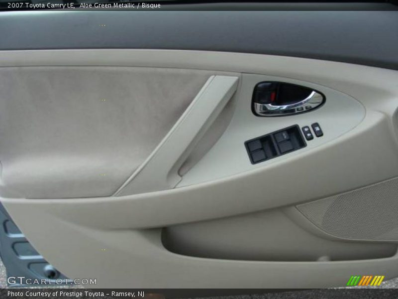Aloe Green Metallic / Bisque 2007 Toyota Camry LE