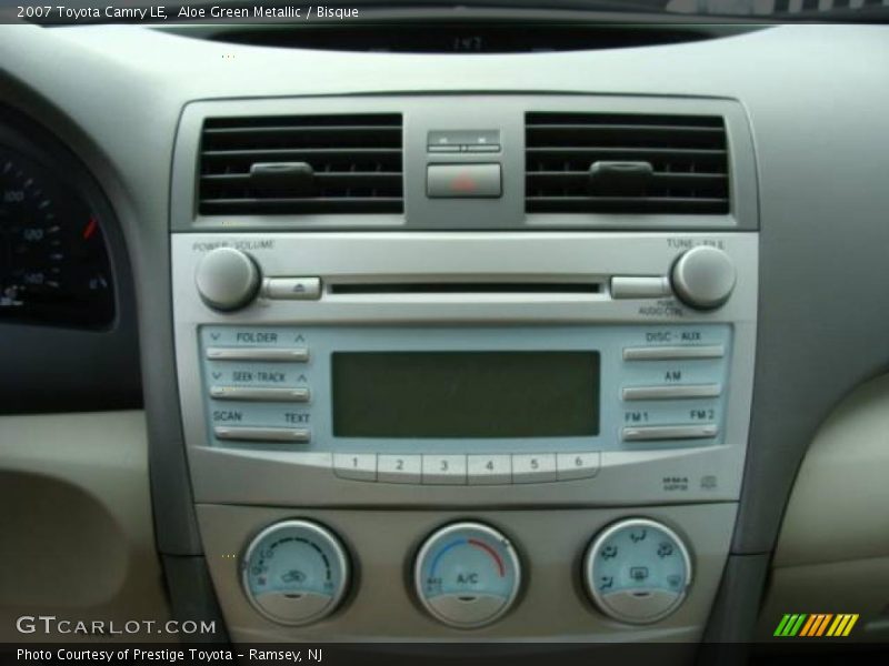 Aloe Green Metallic / Bisque 2007 Toyota Camry LE