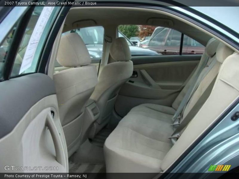 Aloe Green Metallic / Bisque 2007 Toyota Camry LE