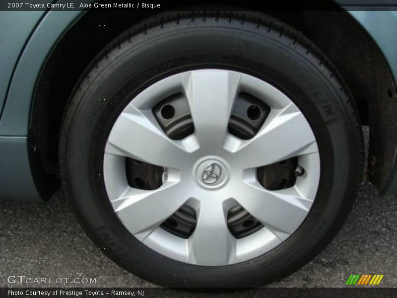 Aloe Green Metallic / Bisque 2007 Toyota Camry LE