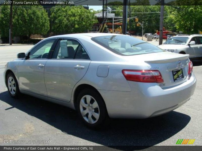 Titanium Metallic / Ash 2007 Toyota Camry LE