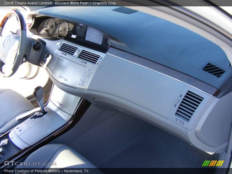 Blizzard White Pearl / Graphite Gray 2008 Toyota Avalon Limited