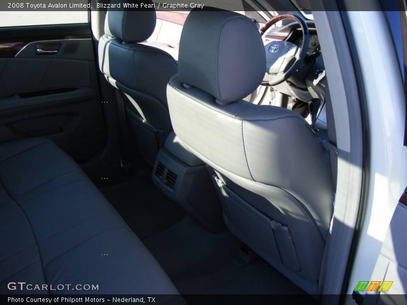 Blizzard White Pearl / Graphite Gray 2008 Toyota Avalon Limited