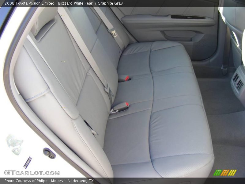 Blizzard White Pearl / Graphite Gray 2008 Toyota Avalon Limited