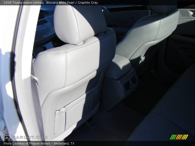 Blizzard White Pearl / Graphite Gray 2008 Toyota Avalon Limited