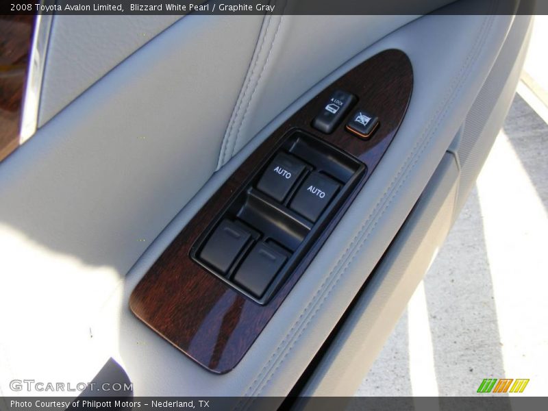 Blizzard White Pearl / Graphite Gray 2008 Toyota Avalon Limited