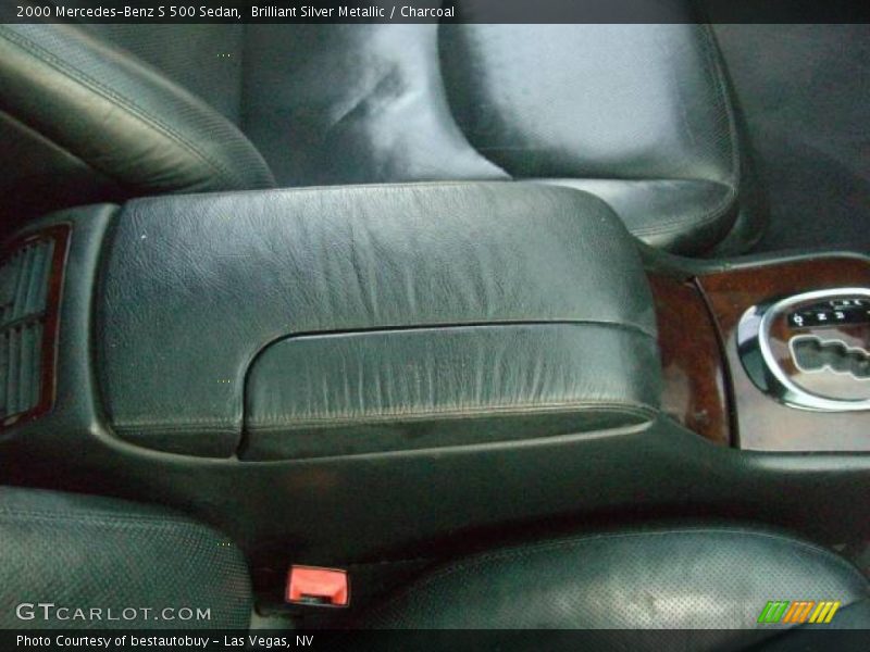 Brilliant Silver Metallic / Charcoal 2000 Mercedes-Benz S 500 Sedan