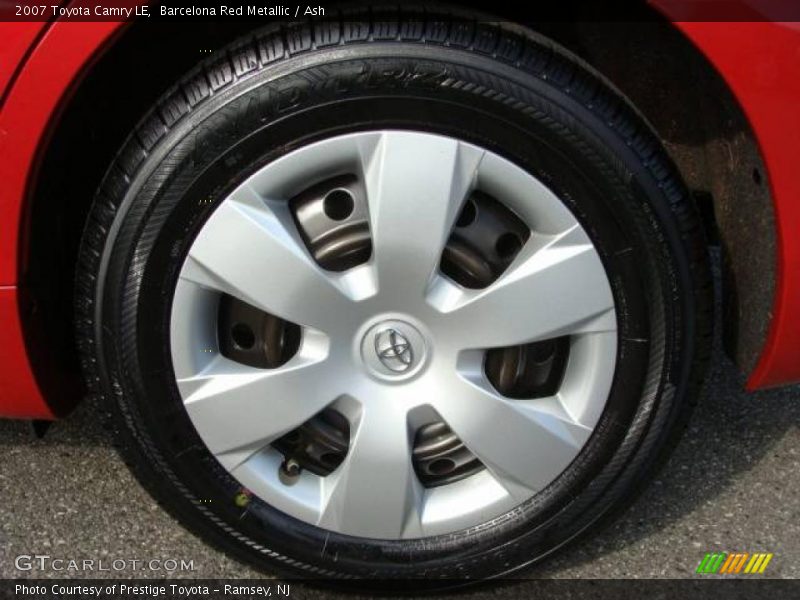 Barcelona Red Metallic / Ash 2007 Toyota Camry LE