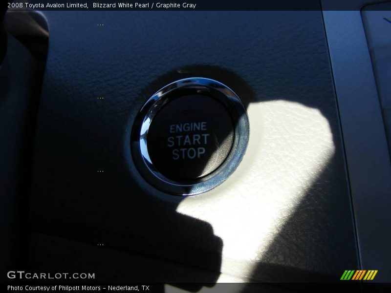 Blizzard White Pearl / Graphite Gray 2008 Toyota Avalon Limited
