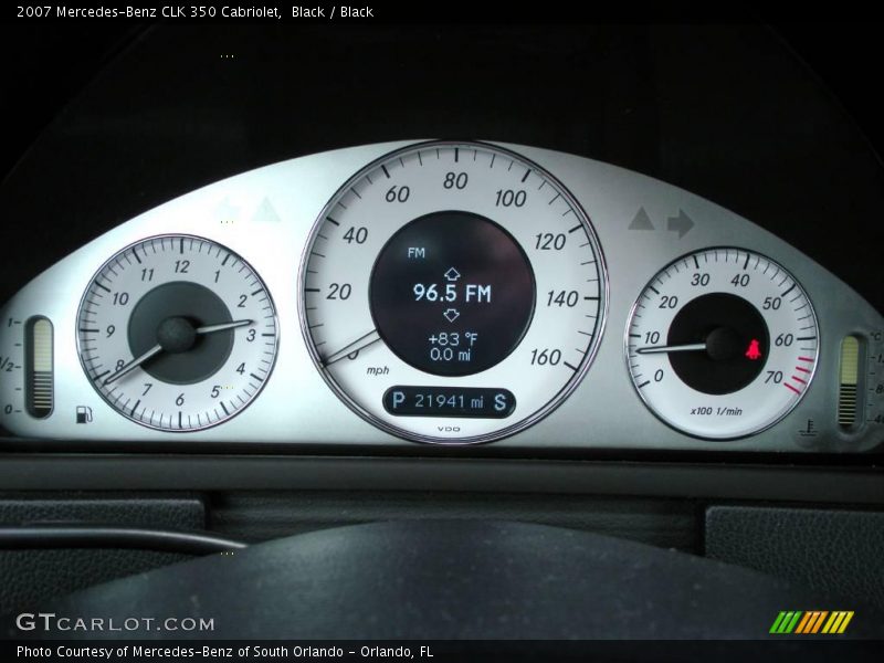 Black / Black 2007 Mercedes-Benz CLK 350 Cabriolet