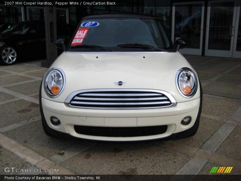 Pepper White / Grey/Carbon Black 2007 Mini Cooper Hardtop