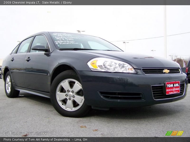 Slate Metallic / Ebony 2009 Chevrolet Impala LT