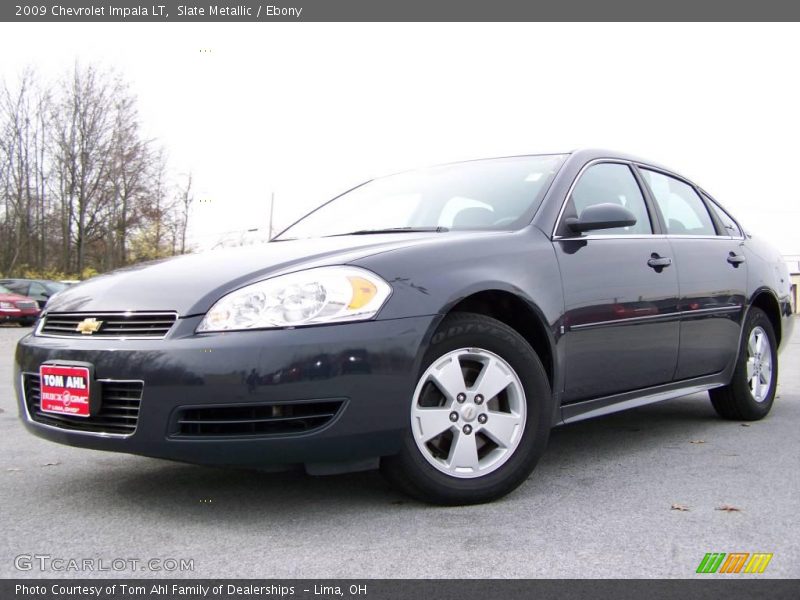 Slate Metallic / Ebony 2009 Chevrolet Impala LT