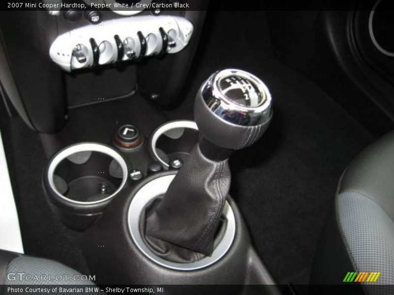 Pepper White / Grey/Carbon Black 2007 Mini Cooper Hardtop