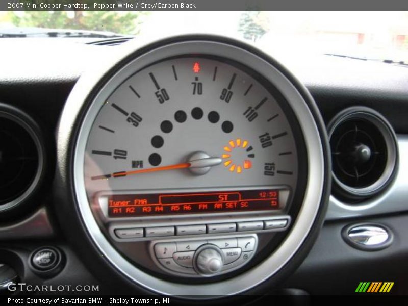 Pepper White / Grey/Carbon Black 2007 Mini Cooper Hardtop
