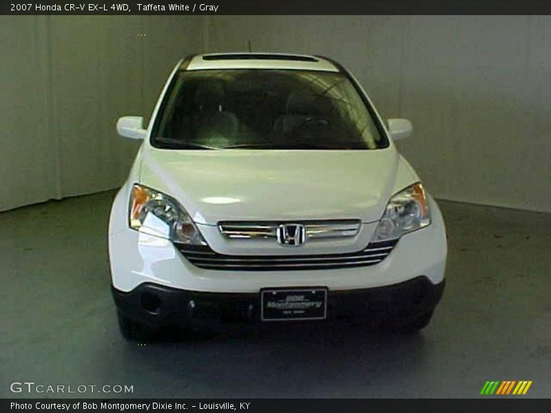 Taffeta White / Gray 2007 Honda CR-V EX-L 4WD