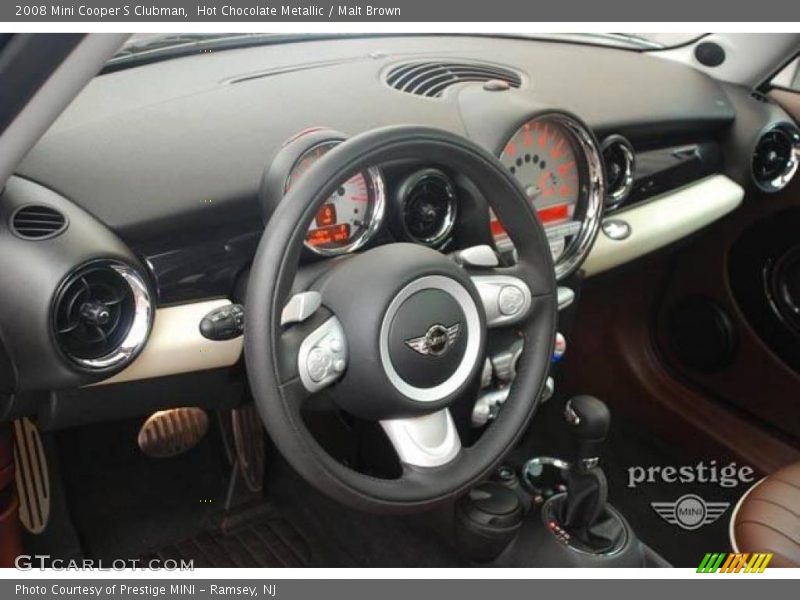 Hot Chocolate Metallic / Malt Brown 2008 Mini Cooper S Clubman