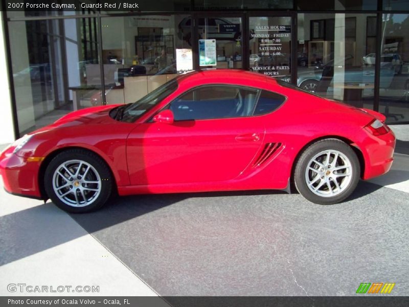 Guards Red / Black 2007 Porsche Cayman