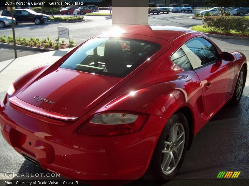 Guards Red / Black 2007 Porsche Cayman